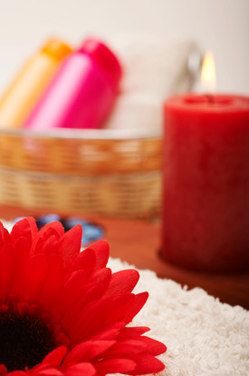 Homemade house cleaning supplies on the table.