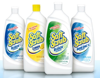 soft scrub bathroom cleaner