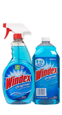 windex glass cleaner